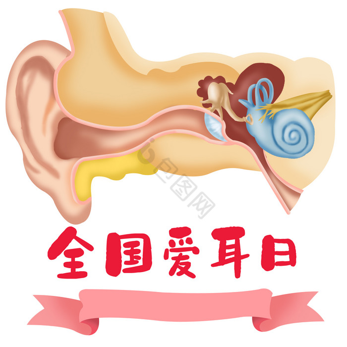 爱耳日预防耳聋爱耳护耳图片