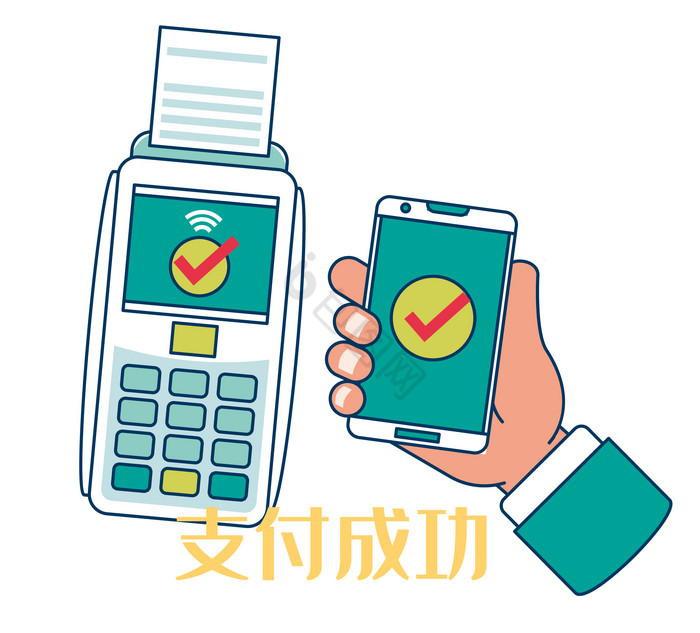 扫码支付成功页面图片