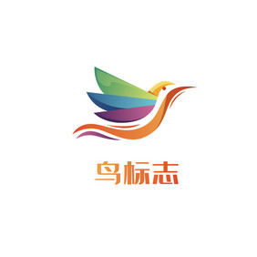 科技互联网鸟logo