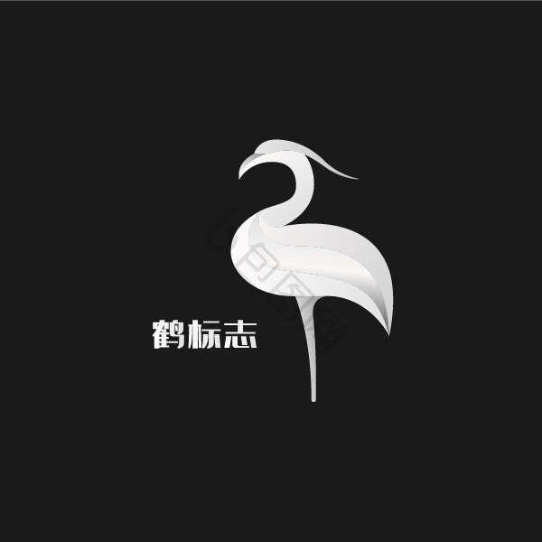 鹤logo图片-鹤logo素材免费下载-包图网