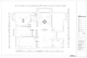 美容会所CAD施工图纸