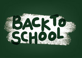 backtoschool英文艺术字