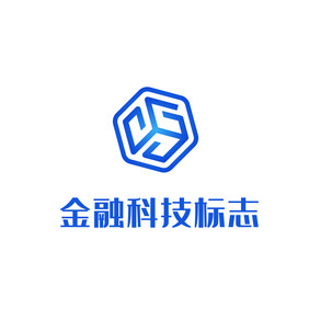 金融科技立方体标志