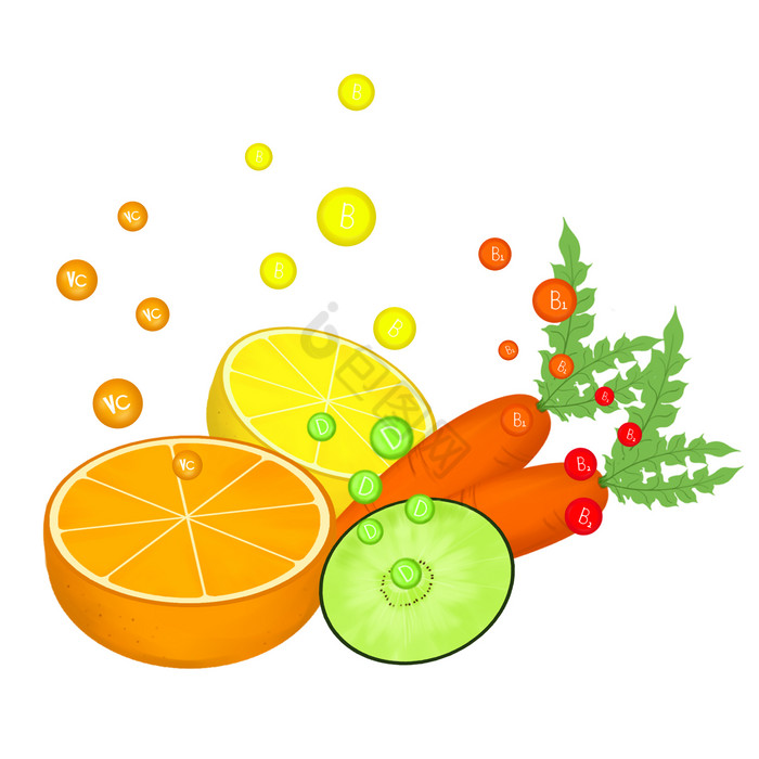 营养果蔬水果维生素图片