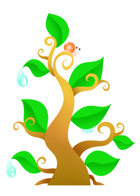 树状图表大树图表智慧树40页双色树状图表集ppt模板树状图表大树图表