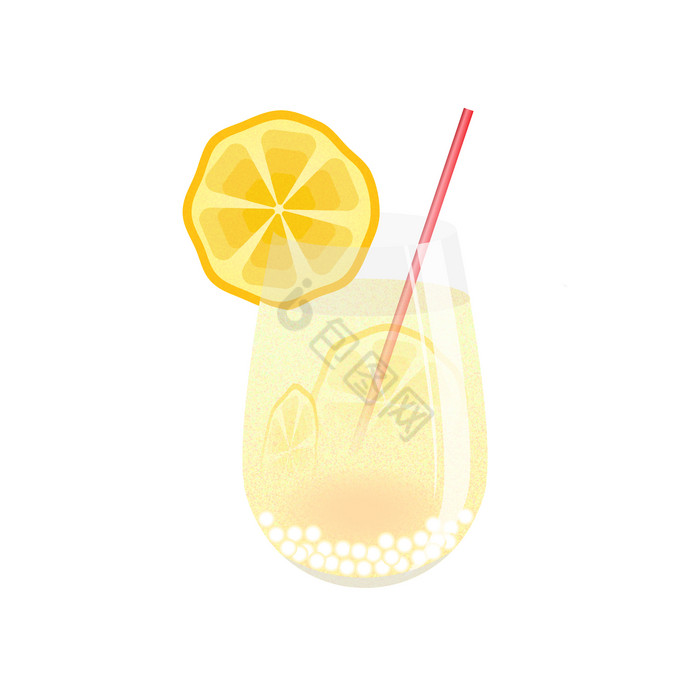 夏季果汁饮品柠檬水图片