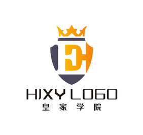 简约大气教育皇冠英伦风LOGO标志VI