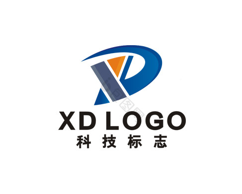 科技字母CD标志LOGOVI图片