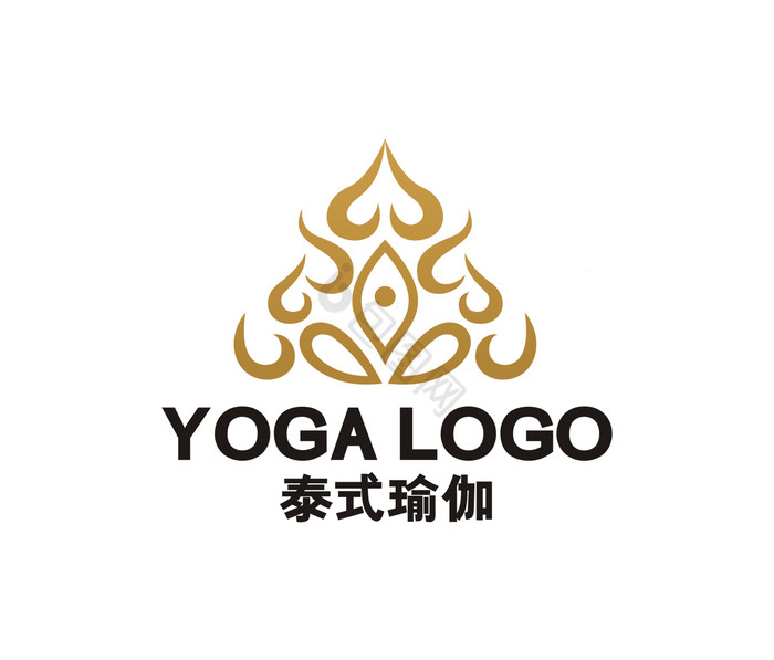 泰式瑜伽美体瘦身LOGO标志VI图片