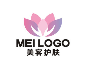 清新美容莲花护手霜LOGO标志VI