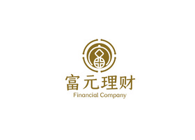 富字体理财logovi模板