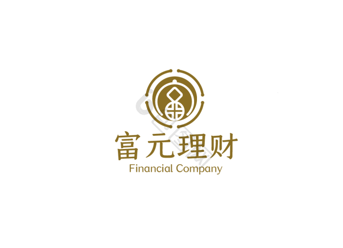 富字体理财logovi模板-包图网