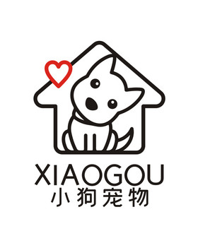 宠物店宠物美容洗澡小狗logo标志vi图片