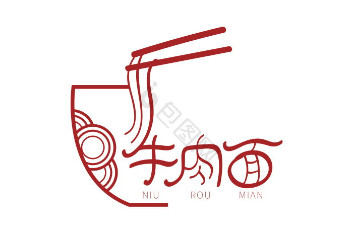 面条logo图片-面条logo素材免费下载-包图网