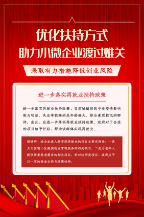 优化扶持方式助力小微企业渡过难关四件套