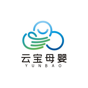 母婴纯棉儿童用品LOGO标志VI