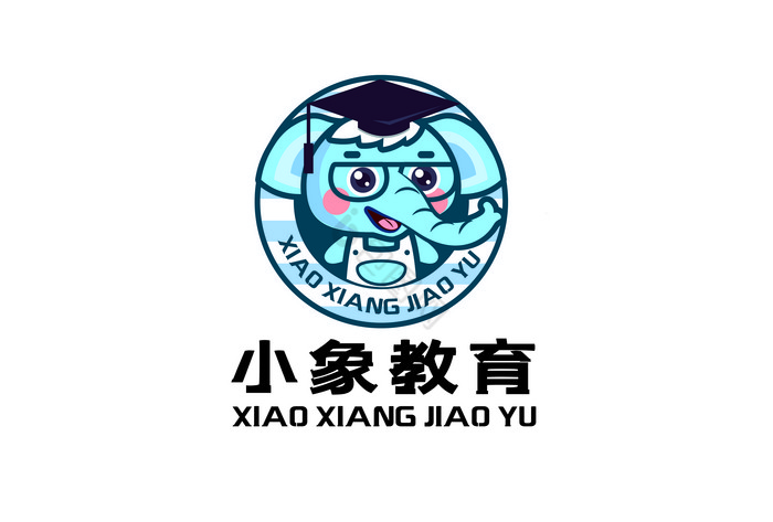 小象教育logo标志图片