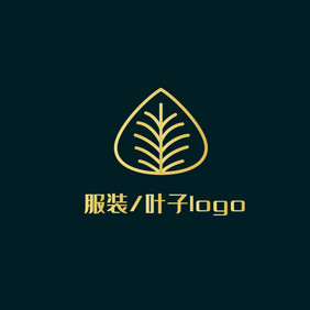 叶子服装文艺logo