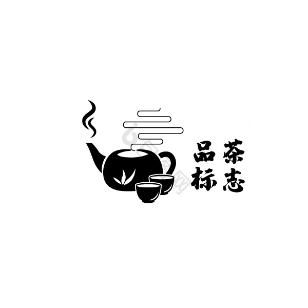 茶叶品茶喝茶logo图片