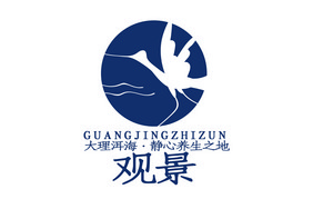 高端创意观景房地产LOGO