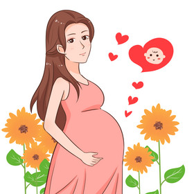 孕妇的微信头像图片