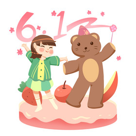 六一儿童节女孩图片