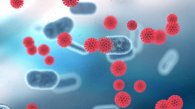 新型冠状病毒抗体疫苗细胞变化动画视频素材