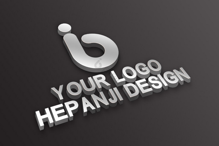 银色金属不锈钢字logo标志图片