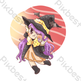 小魔女二次元头像