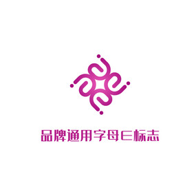 科技金融行业通用品牌字母e标志