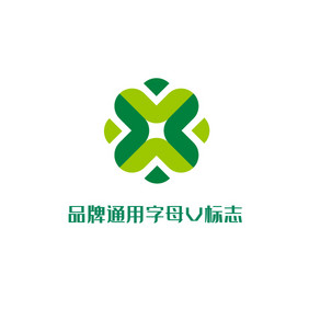 安全环保科技字母v标志