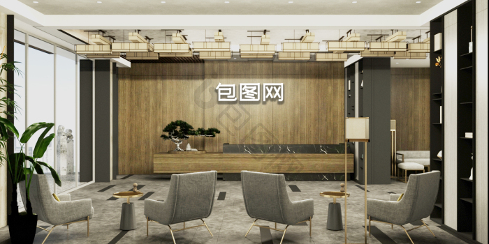 公司前台图片-公司前台素材免费下载-包图网