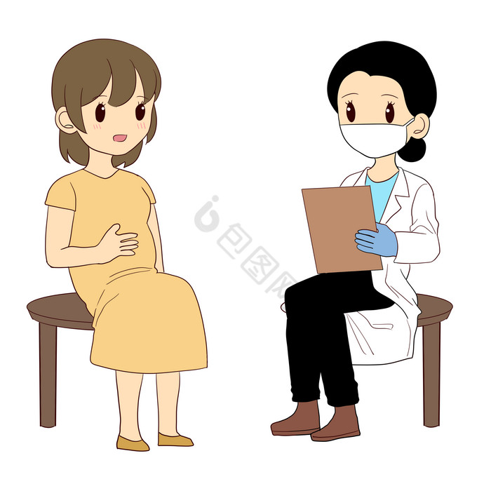 妇产科孕检产检检查图片