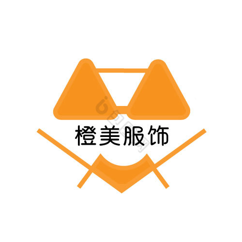 几何服饰logo图片