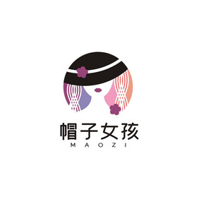 帽子女孩服装LOGO标志VI