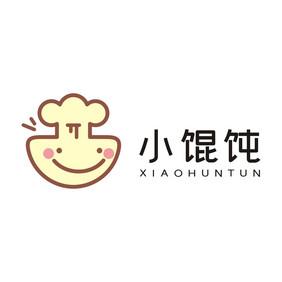 小馄饨餐饮馄饨铺LOGO标志VI