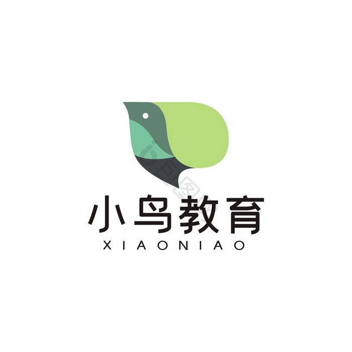 小鸟对话教育LOGO标志VI图片