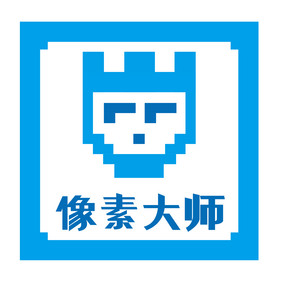 像素风游戏头像创意logo设计