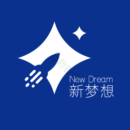 新梦想星星头像logo图片