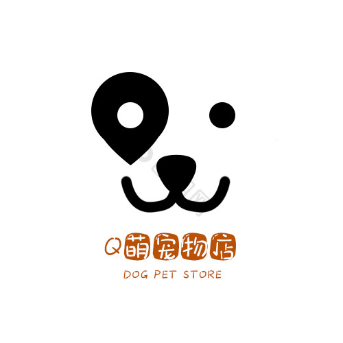Q萌萌宠宠物类logo图片