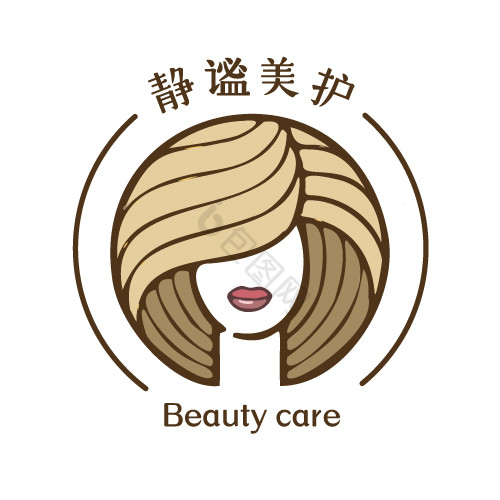 女生头像logo模板-包图网