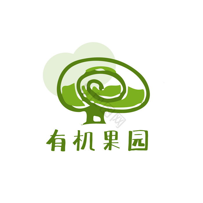 有机果园农场logo图片