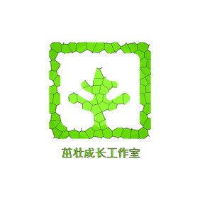 绿色生命之树创意logo设计