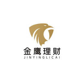 老鹰金鹰金融理财LOGO标志VI