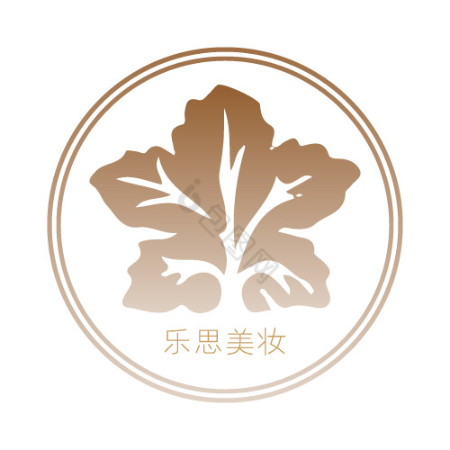 天然植物美容工作室logo图片