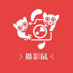 卡通可爱摄影创意logo设计