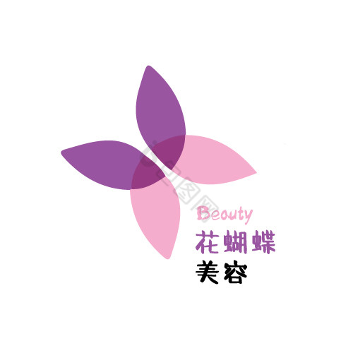 花蝴蝶美容工作室logo图片