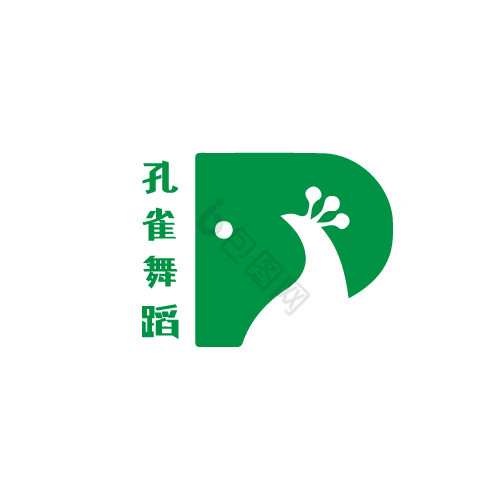 孔雀舞蹈工作室logo图片