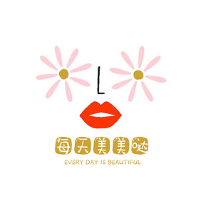 简约美美哒搞怪搞笑创意logo设计