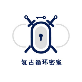 密室小游戏创意logo设计